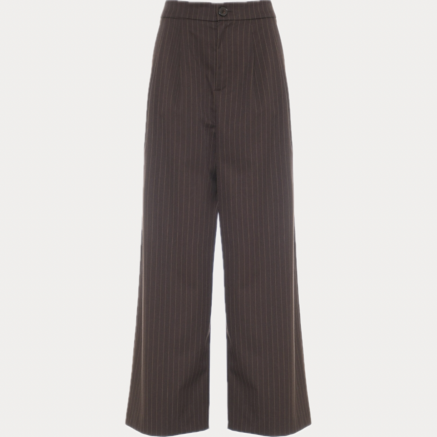 SOALLURE - PANTALONE DONNA FONDENTE IN TESSUTO GESSATO