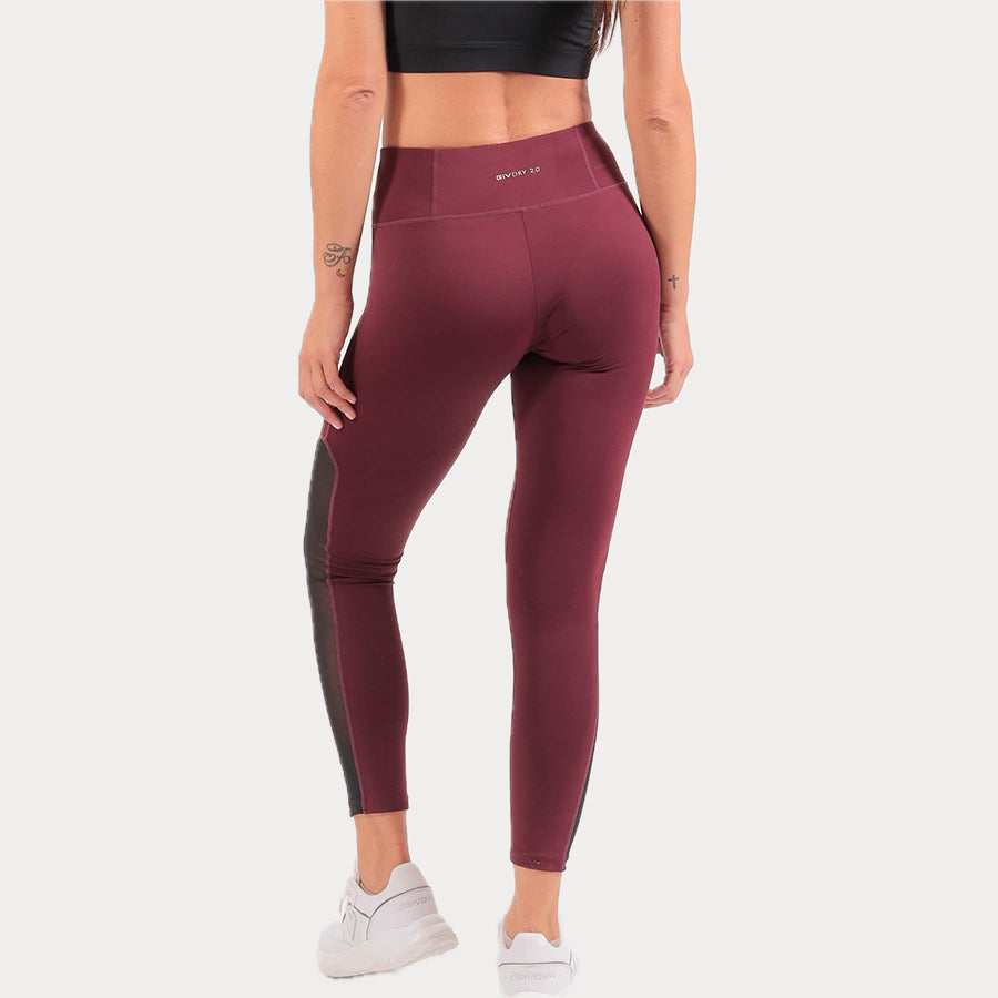 GIVOVA - LEGGINS bordeaux