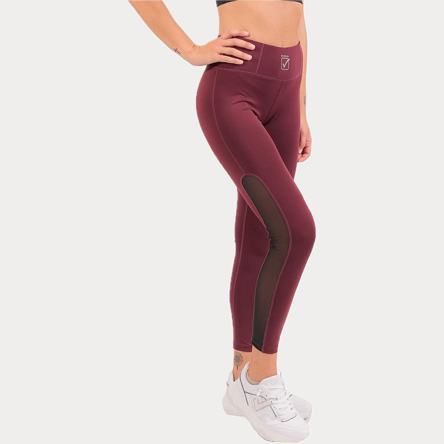 GIVOVA - LEGGINS bordeaux