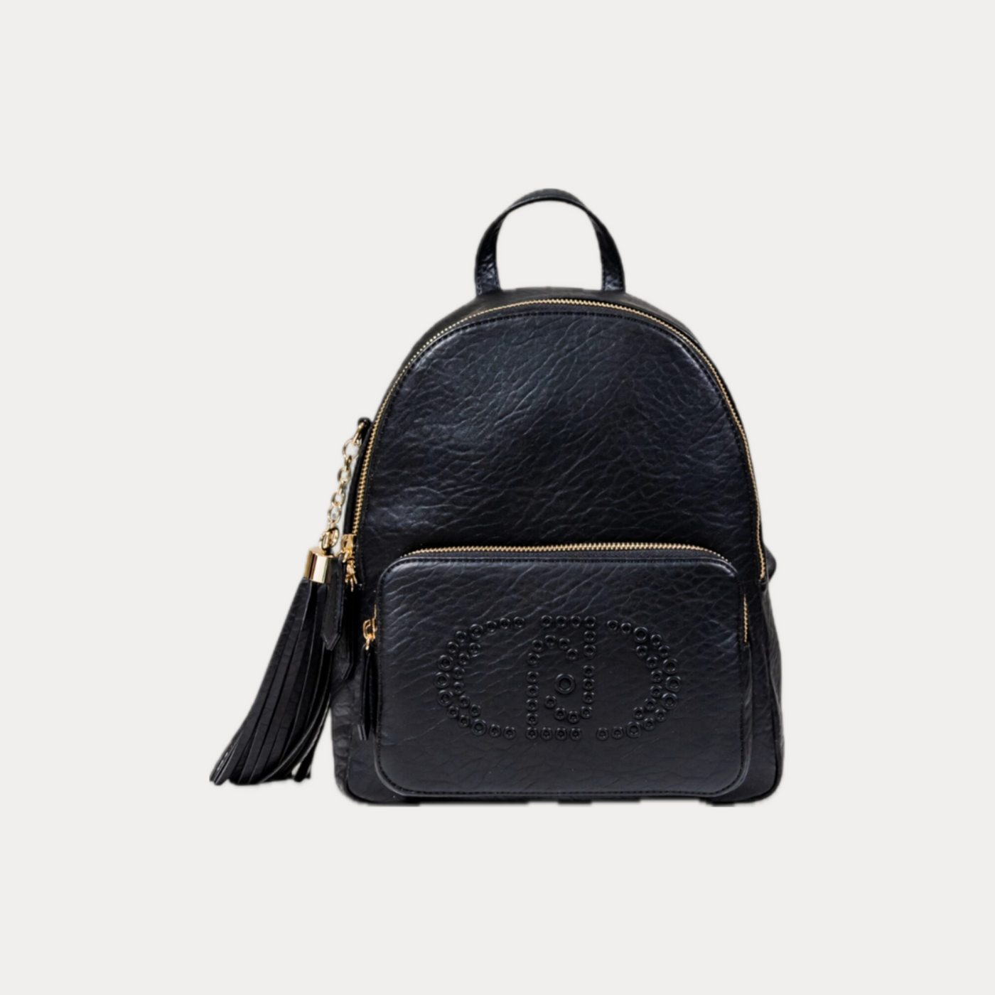 LIUJO - ZAINO DONNA NERO CON NAPPINA