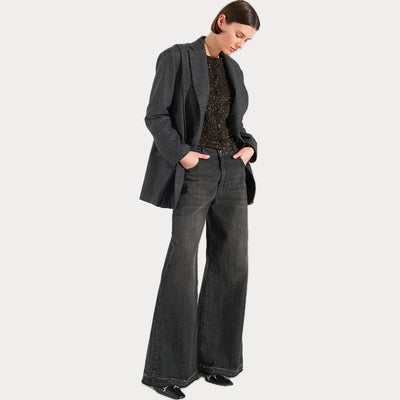 SOALLURE - JEANS PALAZZO FLARE