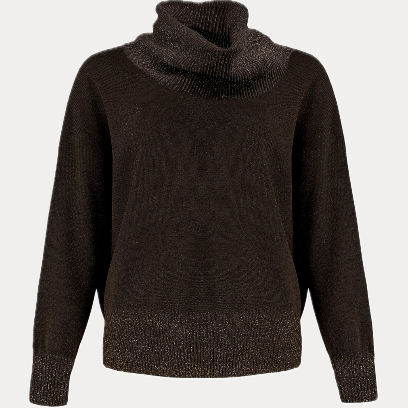 D.EXTERIOR - MAGLIA DONNA MORO OVERSIZE REVERSIBILE