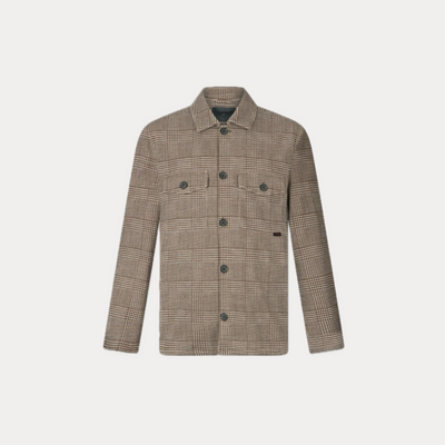 LIUJO - CAMICIA OVERSHIRT UOMO PRINCIPE DI GALLES