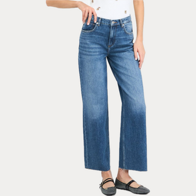 LIUJO - JEANS DONNA WIDE LEG A VITA BASSA
