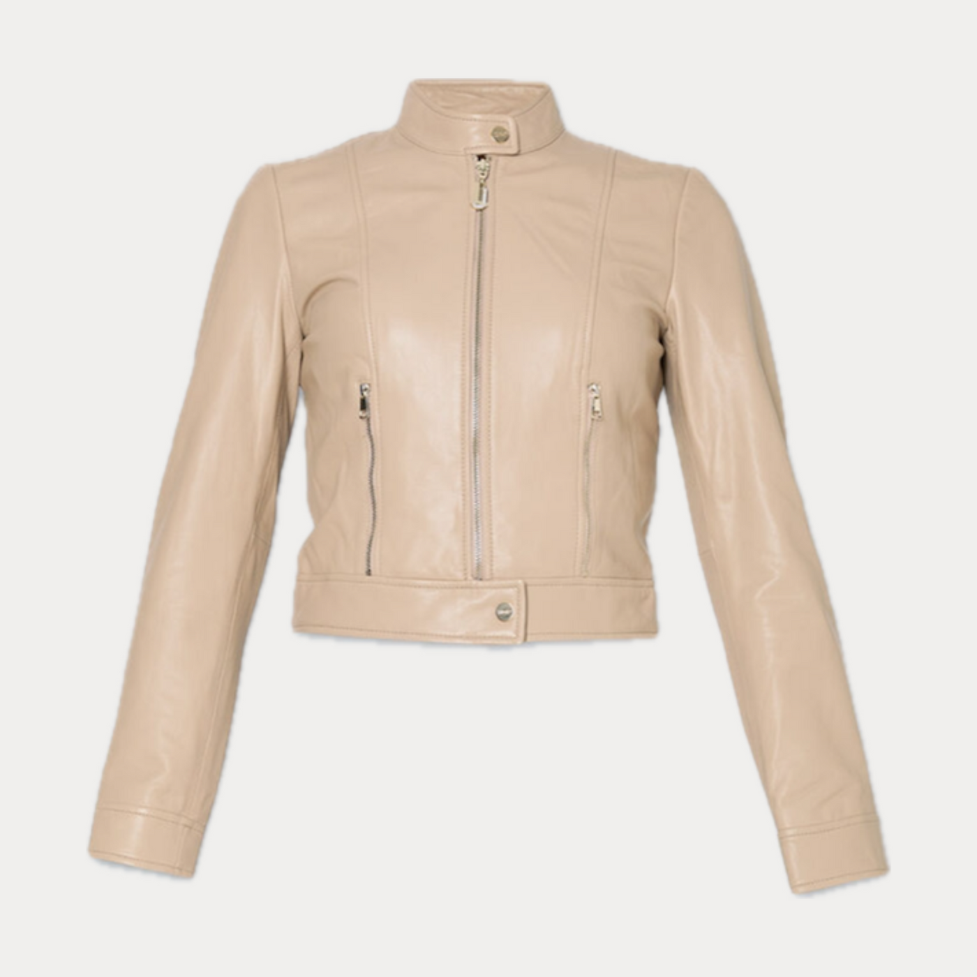 LIU JO - GIACCA BIKER IN PELLE