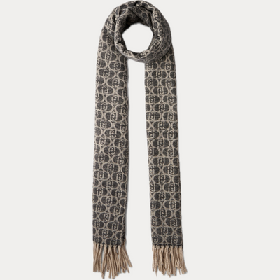 LIUJO - SCIARPA DONNA CON LOGO MONOGRAM