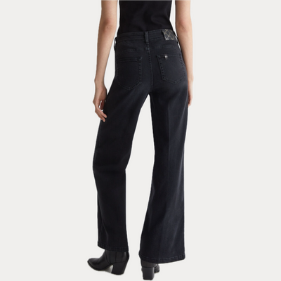 LIUJO - JEANS DONNA NERO BOTTOM UP