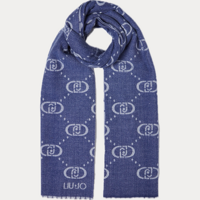 LIUJO - STOLA CON LOGO JACQUARD