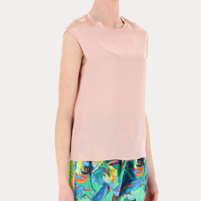 LIU JO - BLUSA SMANICATA IN RASO