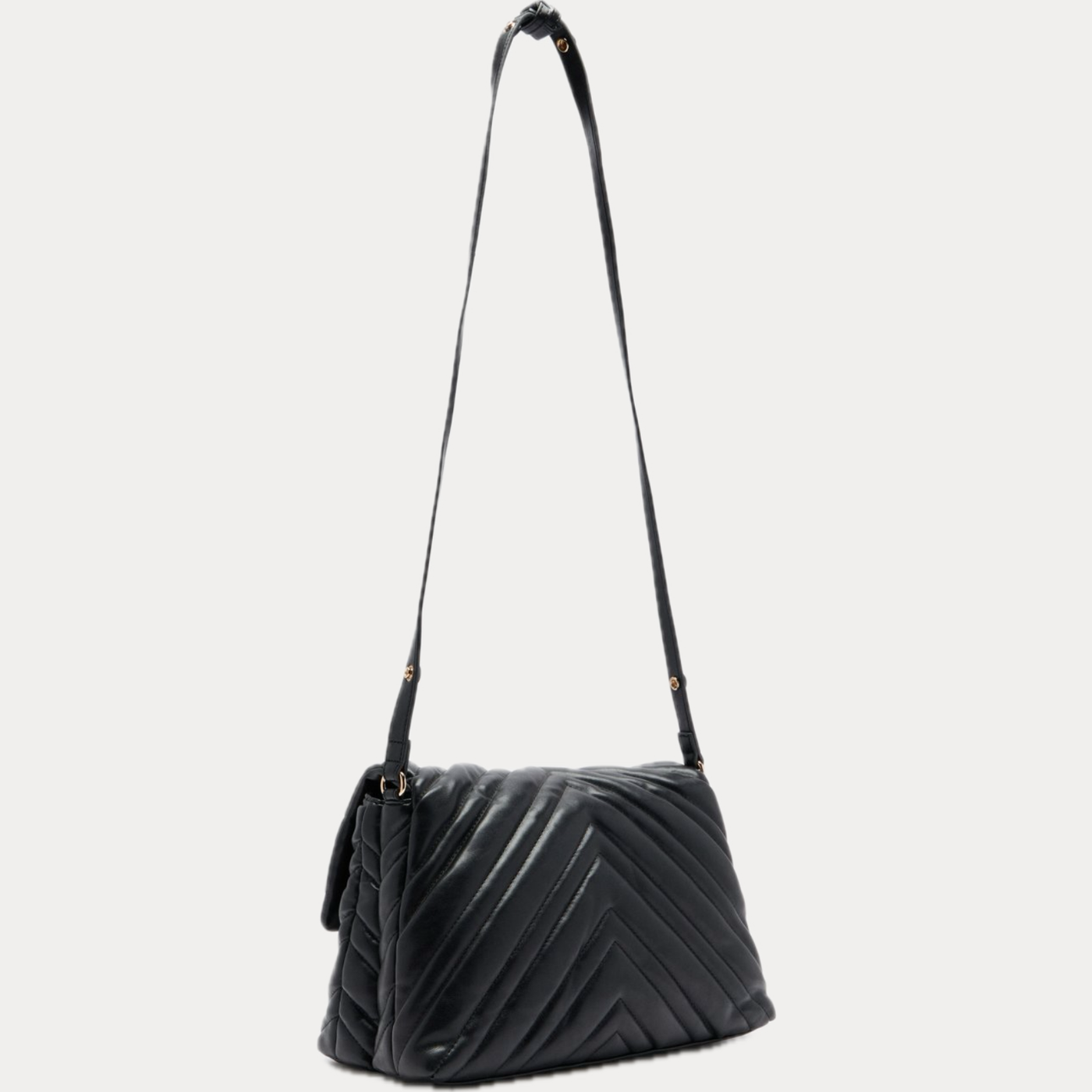 LIUJO - BORSA DONNA NERA HOBO MEDIA MATELASSÈ
