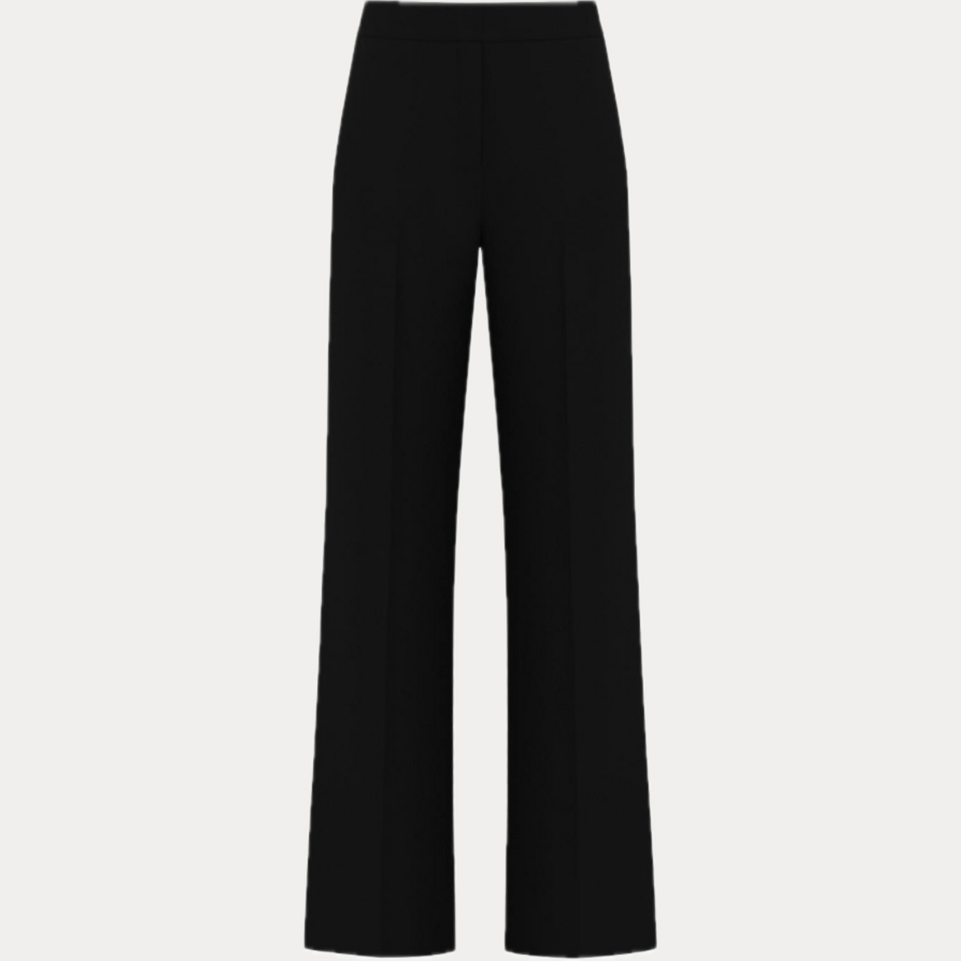 EMME MARELLA - PANTALONE DONNA NERO IN JERSEY STRETCH