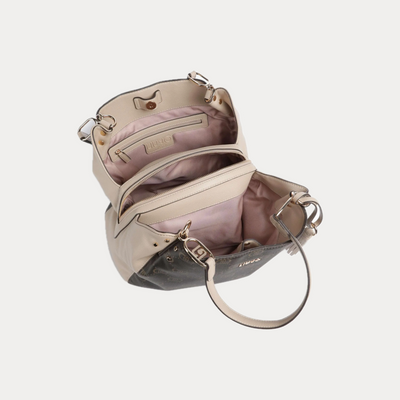 LIUJO - BORSA DONNA BICOLORE HOBO