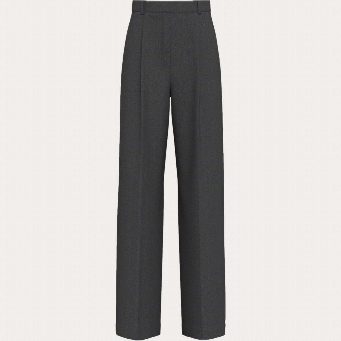 EMME MARELLA - PANTALONE DONNA GRIGIO AMPIO IN VISCOSA STRETCH