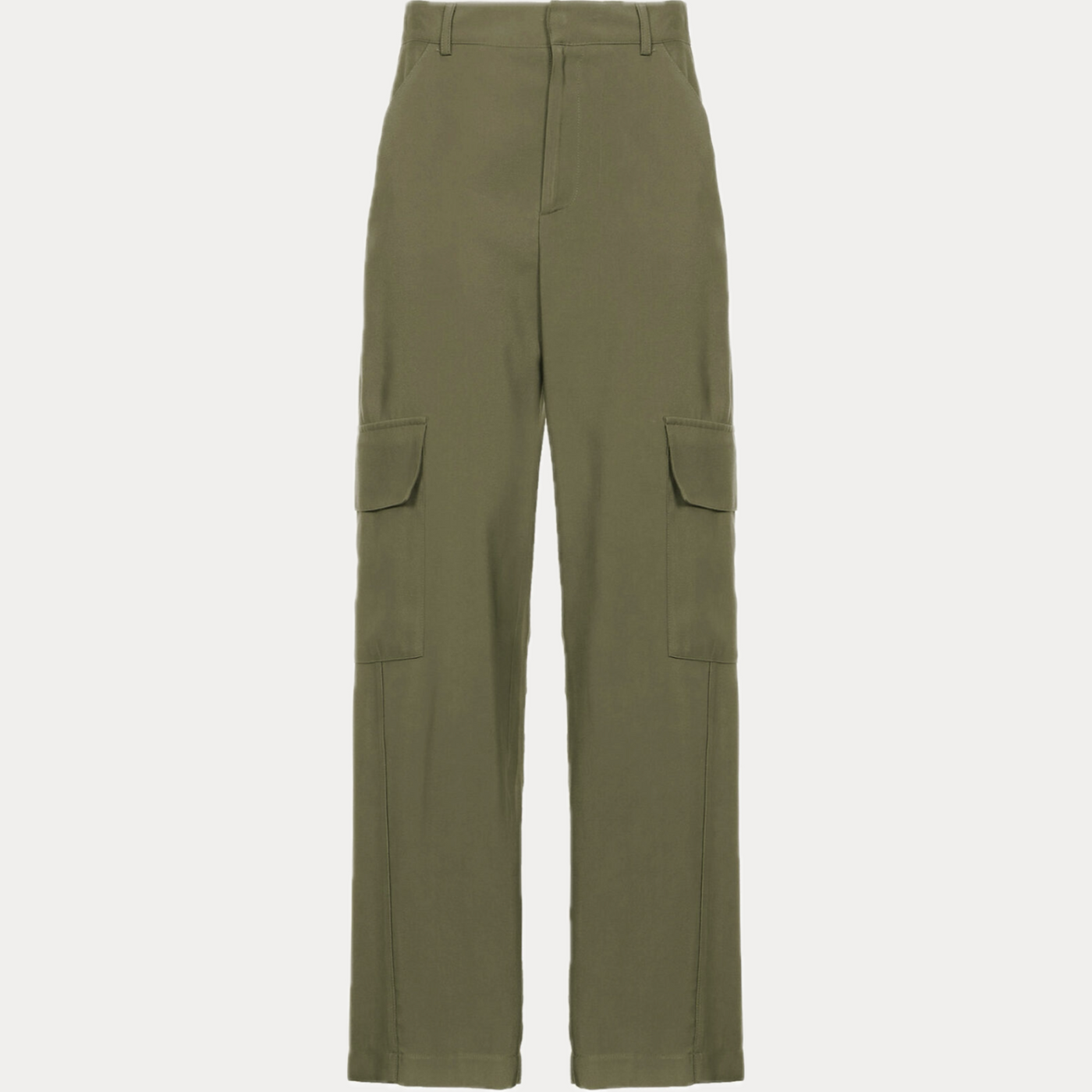 SOALLURE - PANTALONE CARGO TENCEL