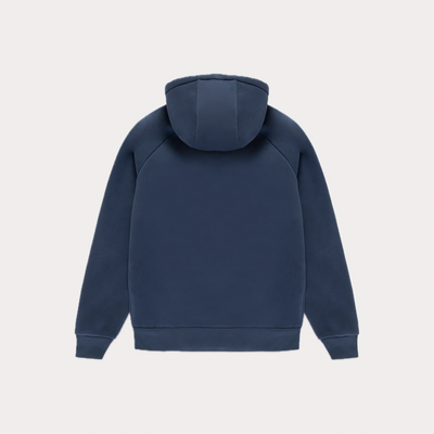 REFRIGIWEAR - FELPA UOMO BLU IN TESSUTO SCUBA