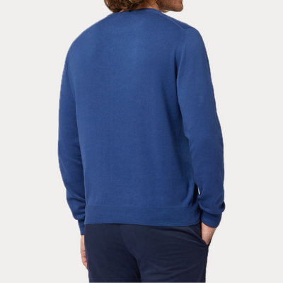 HARMONT & BLAINE - PULLOVER GIROCOLLO CON LOGO