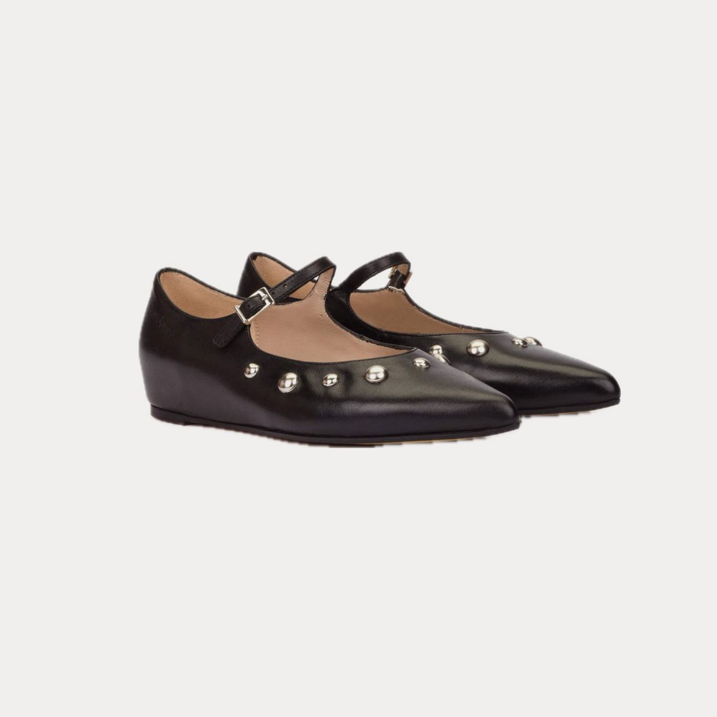 WONDERS - BALLERINA DONNA NERA CON BORCHIE