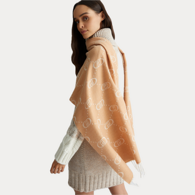 LIUJO - STOLA CON LOGO JACQUARD
