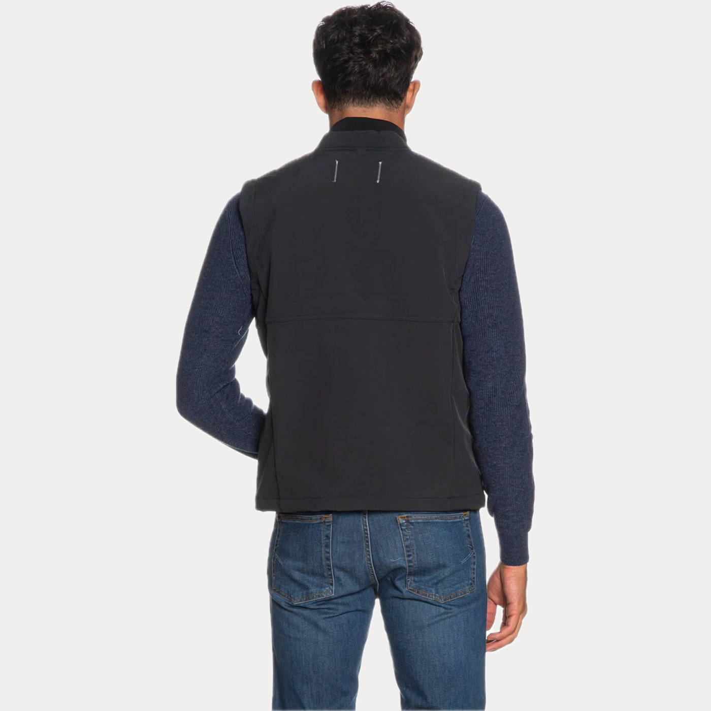 REFRIGIWEAR - SMANICATO UOMO BLU IN SOFTSHELL BI-STRETCH