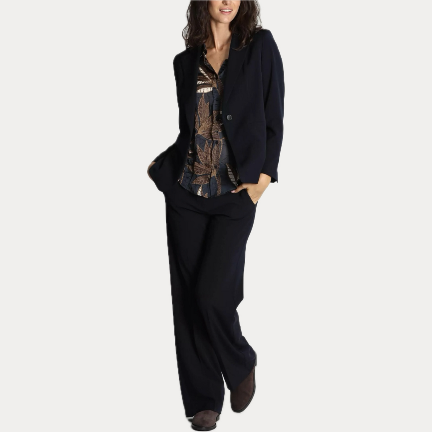 EMME MARELLA - GIACCA DONNA MONOPETTO CON BOTTONE