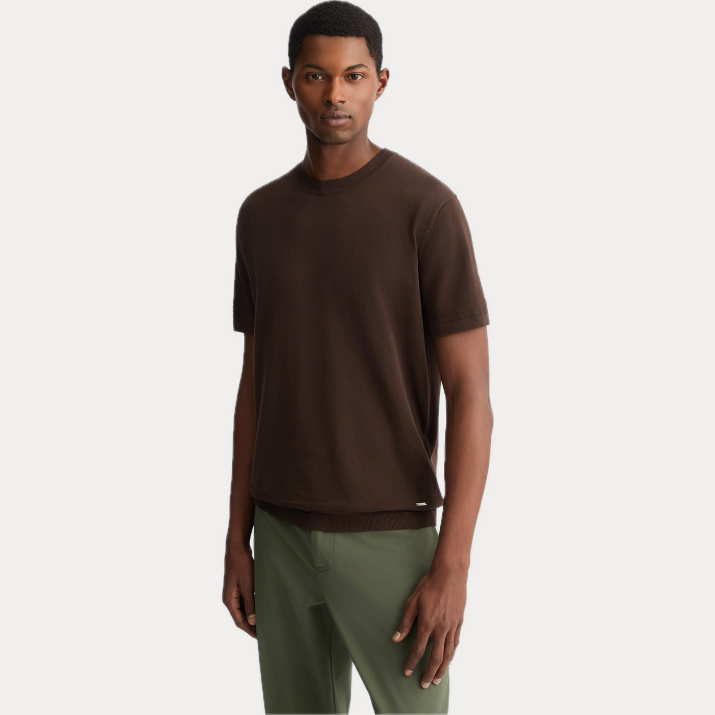 LIUJO - T-SHIRT UOMO IN CREPE DI COTONE