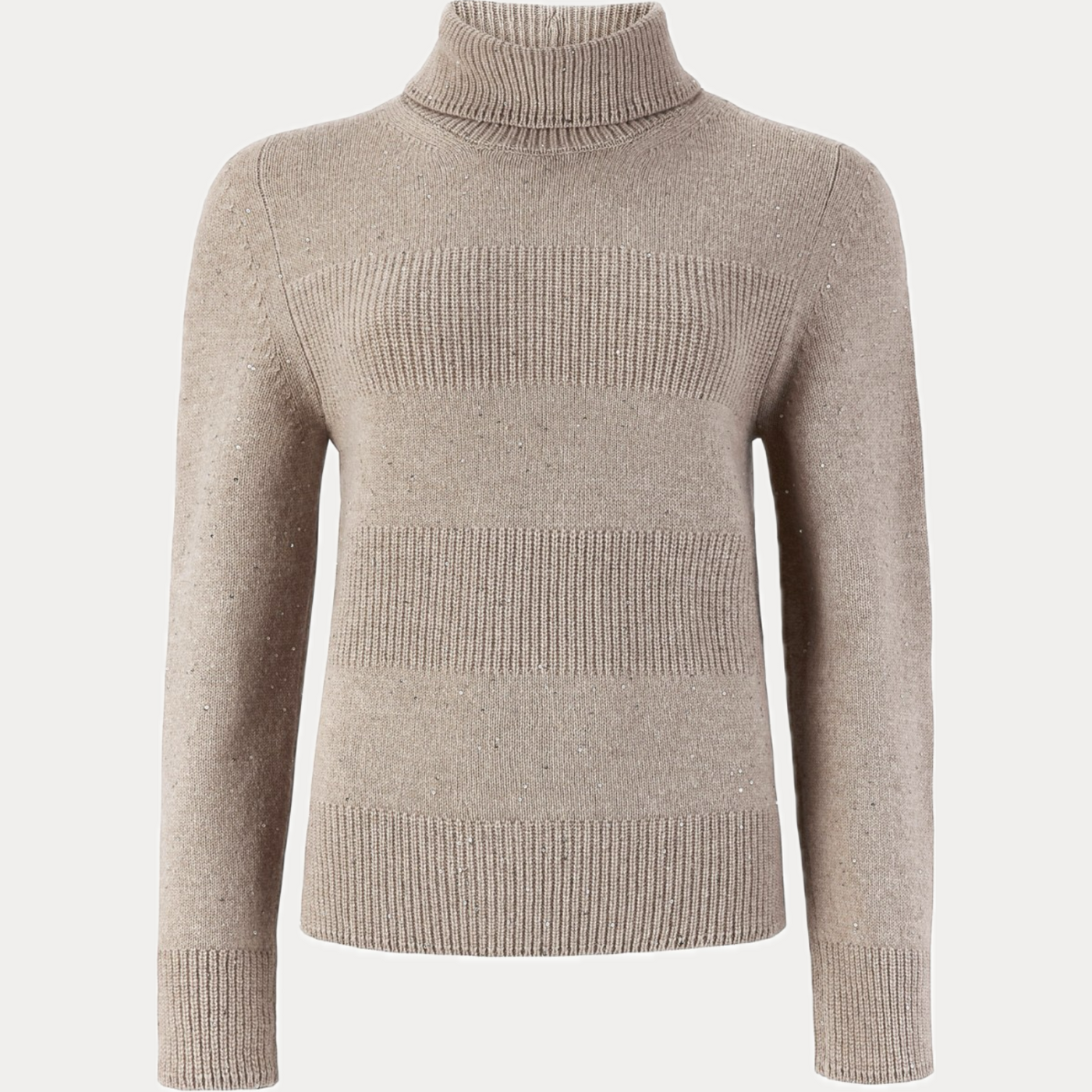 D.EXTERIOR - DOLCEVITA DONNA NOCE IN CASHMERE CON COLLO A SPACCO