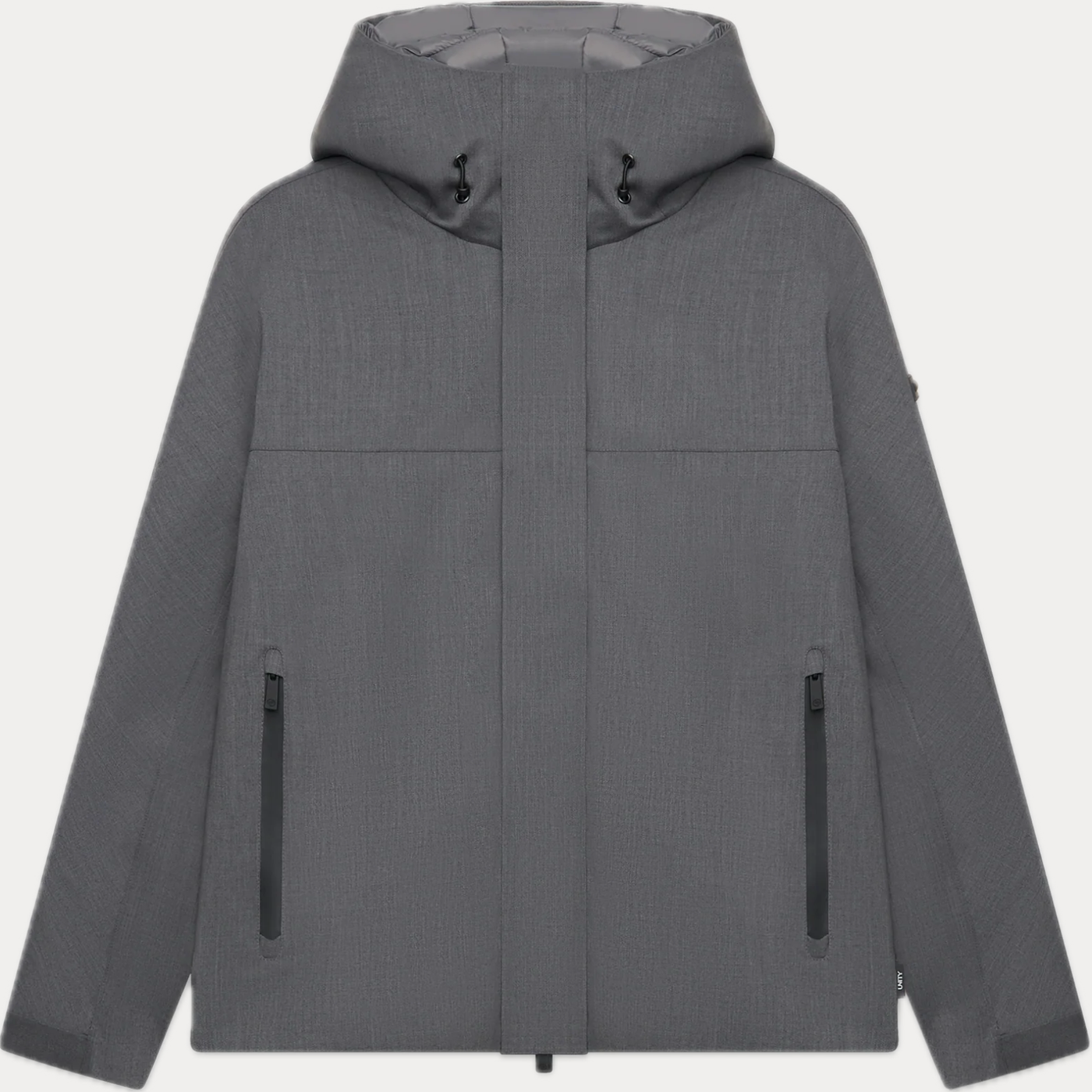 UNITY - GIACCA UOMO GRIGIA CON INTERNO REMOVIBILE