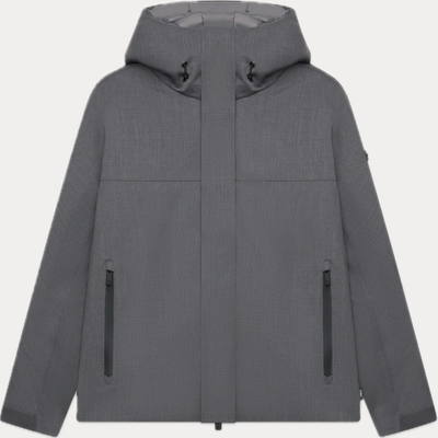 UNITY - GIACCA UOMO GRIGIA CON INTERNO REMOVIBILE