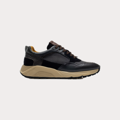 AMBITIOUS - SNEAKERS UOMO NAVY CHUNKY RUNNER