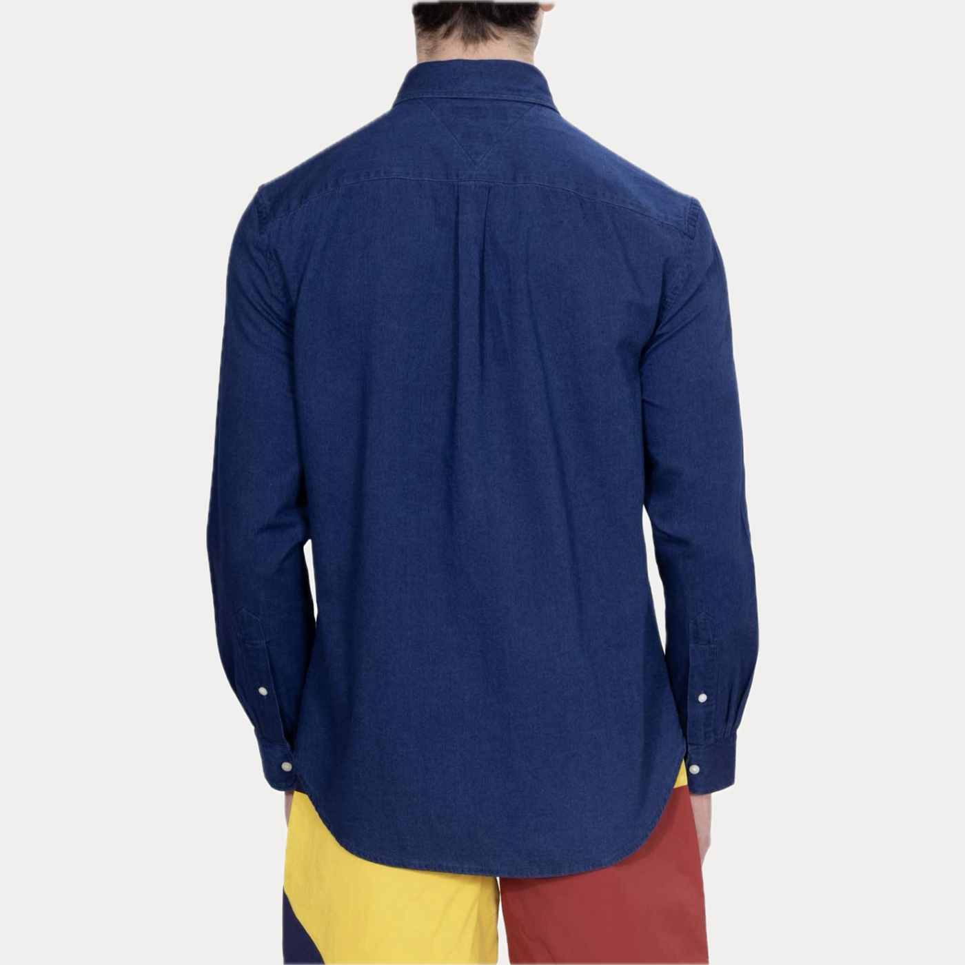 TOMMY HILFIGER - CAMICIA UOMO IN COTONE CHAMBRAY