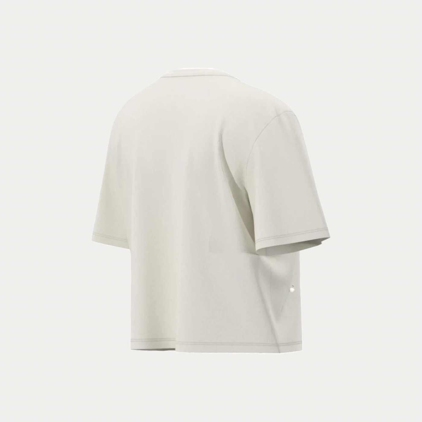 EMME MARELLA - T-SHIRT DONNA BIANCA CON PERLE APPLICATE