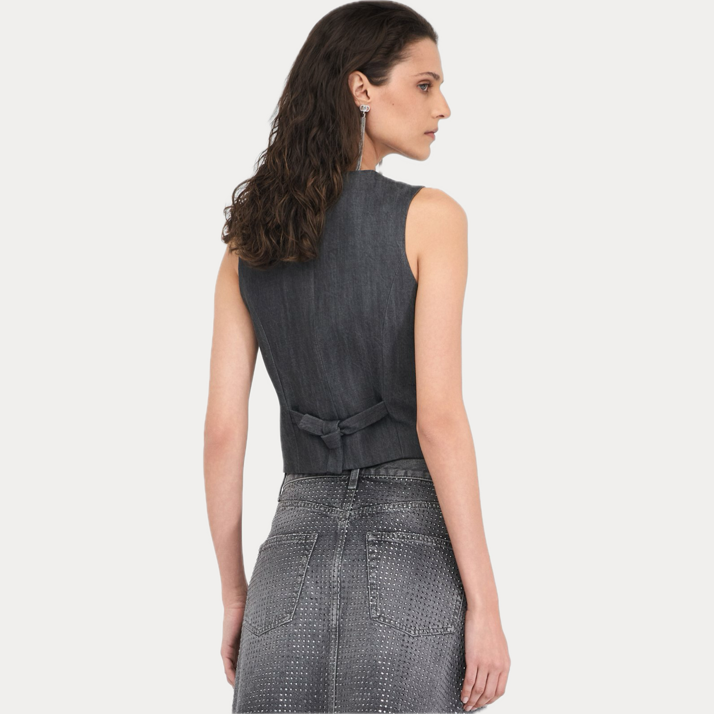 LIUJO - GILET DONNA IN DENIM DI LYOCELL