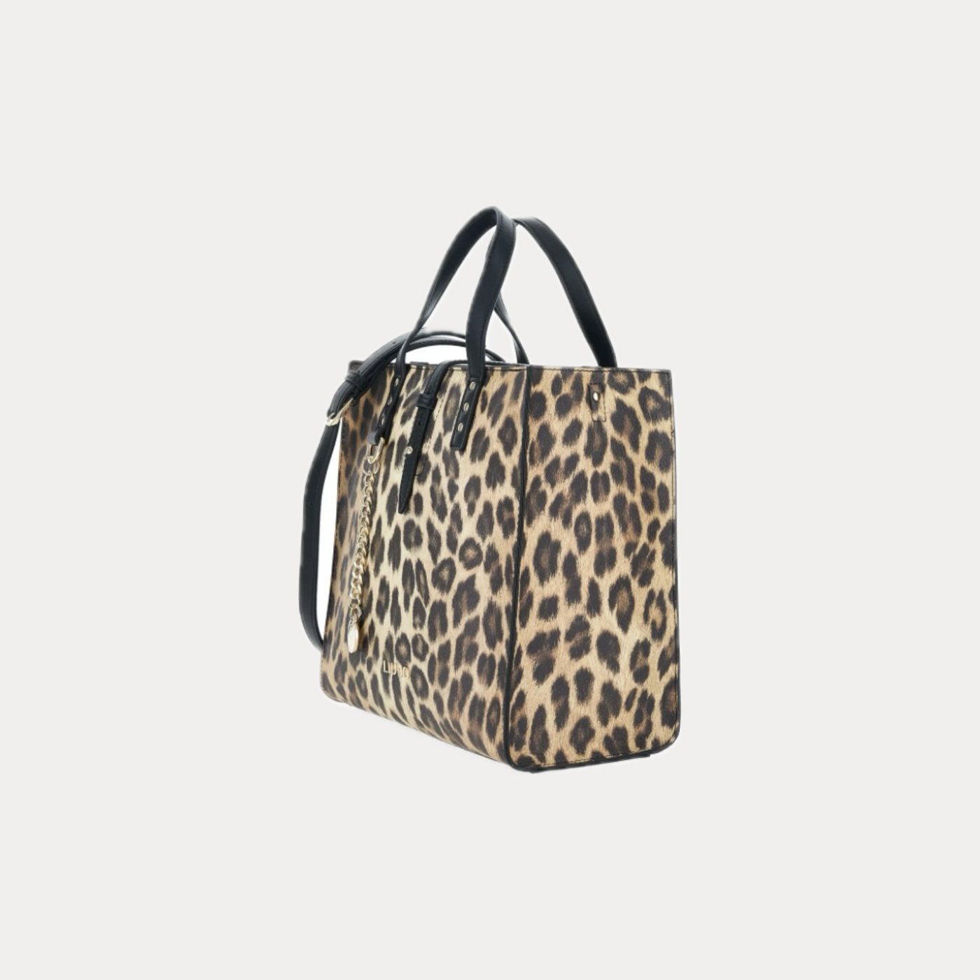 LIUJO - BORSA A MANO STAMPA ANIMALIER