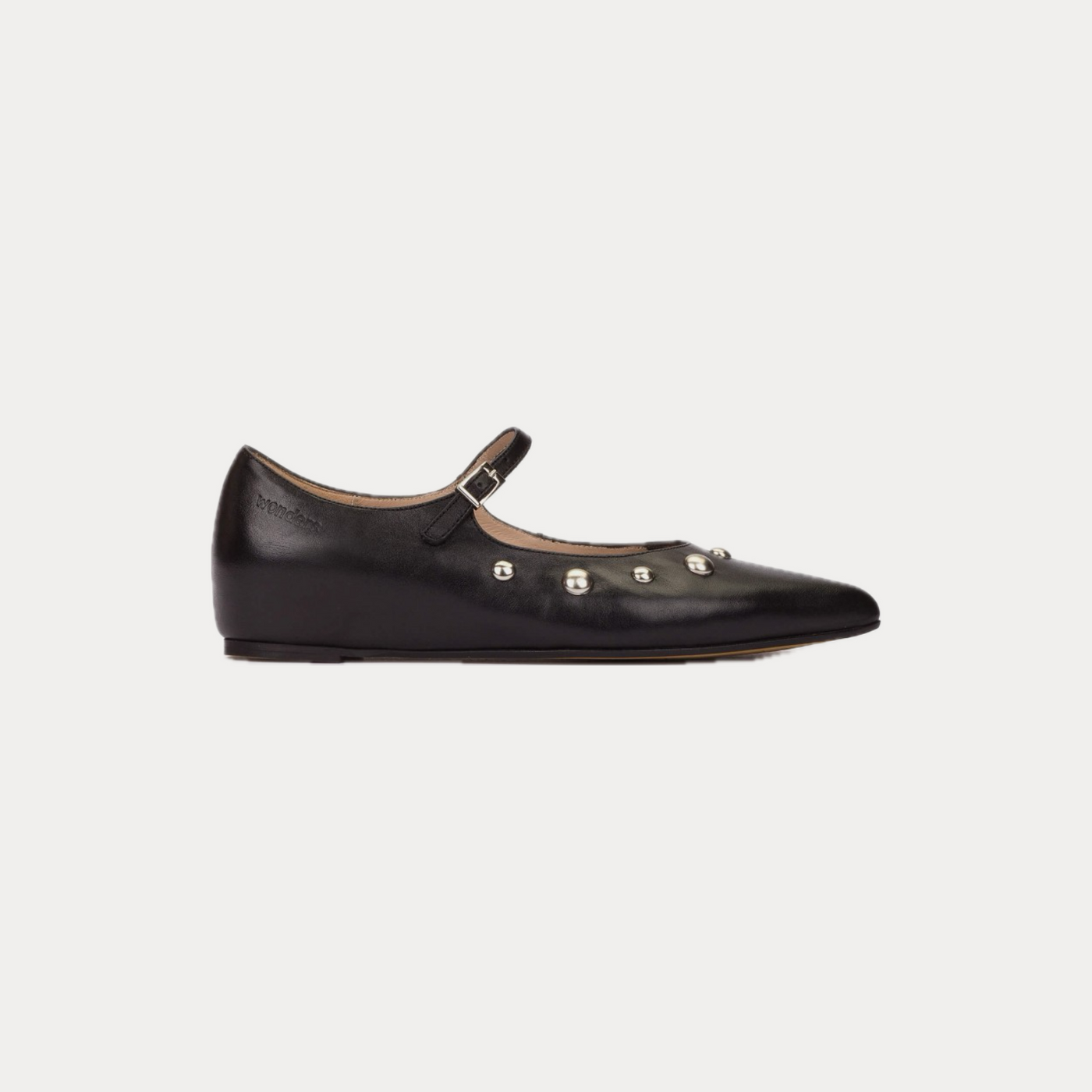 WONDERS - BALLERINA DONNA NERA CON BORCHIE