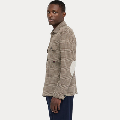 LIUJO - CAMICIA OVERSHIRT UOMO PRINCIPE DI GALLES