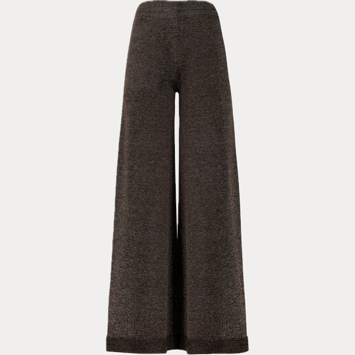 D.EXTERIOR - PANTALONE DONNA MORO IN MAGLIA VANISE'