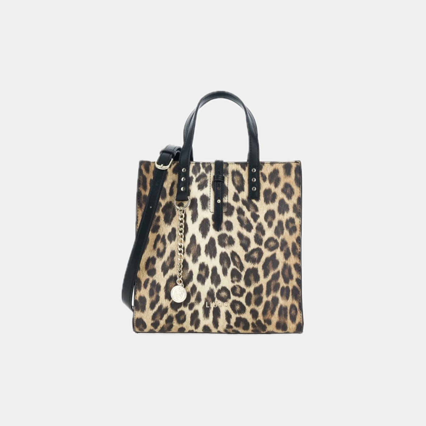 LIUJO - BORSA A MANO STAMPA ANIMALIER