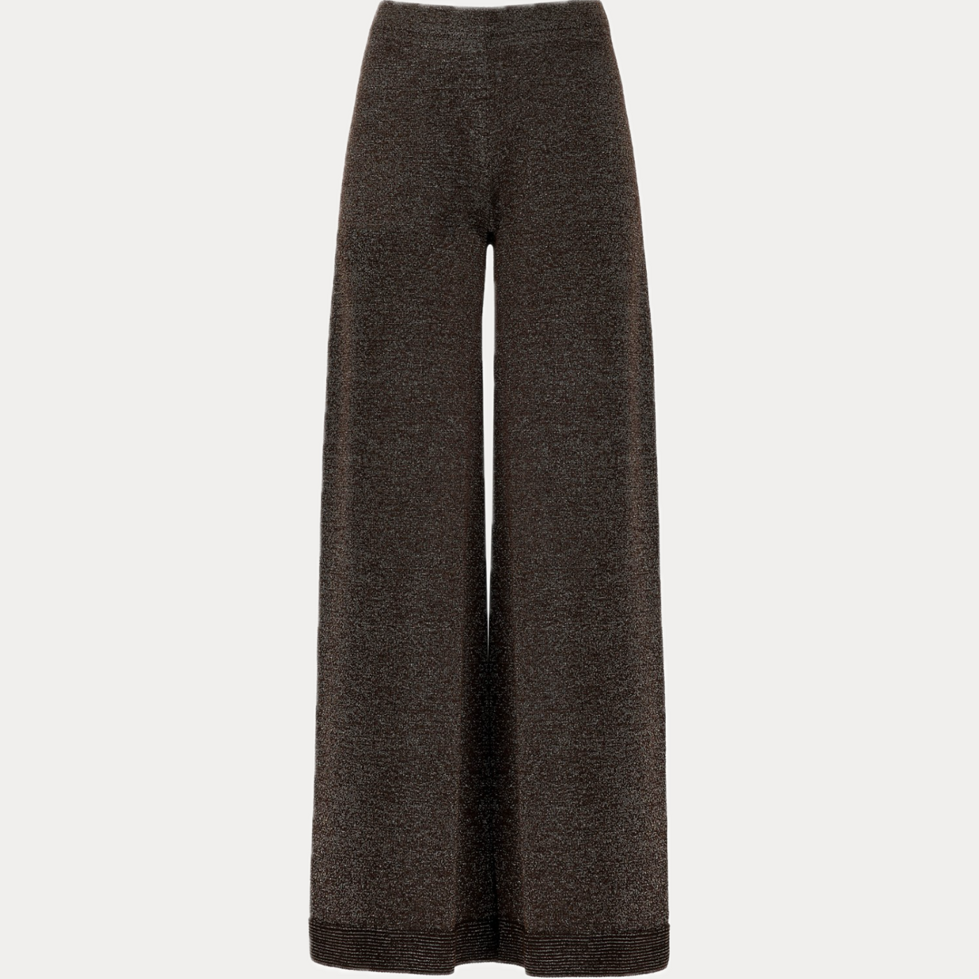 D.EXTERIOR - PANTALONE DONNA MORO IN MAGLIA VANISE'