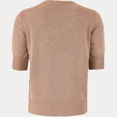 D.EXTERIOR - MAGLIA DONNA NUDE IN VANISÈ