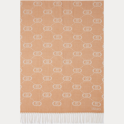 LIUJO - STOLA CON LOGO JACQUARD