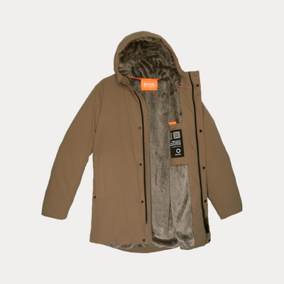 SUN STRIPES - PARKA CON PELLICCIA SINTETICA