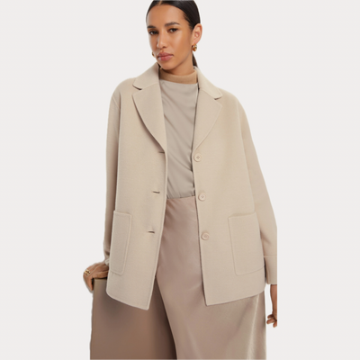 EMME MARELLA - GIACCA DONNA CACHA DRITTA IN DOUBLE