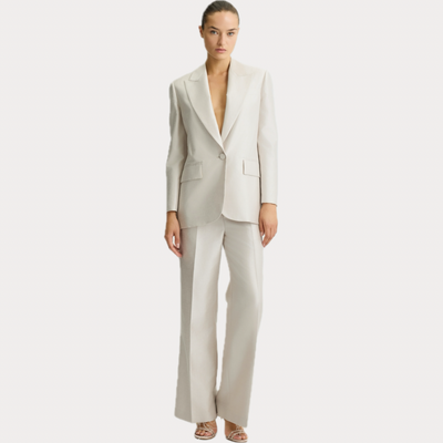 LIUJO - GIACCA DONNA IN SHANTUNG MONOPETTO