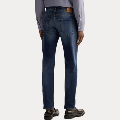 LIUJO - JEANS UOMO IN DENIM SCURO STONE WASH