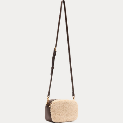 LIUJO - BORSA DONNA A TRACOLLA CON PELLICCIA SINTETICA