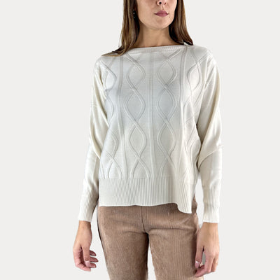 D.EXTERIOR - PULLOVER CON LOSANGHE