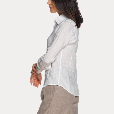 BASTONCINO - CAMICIA DONNA IN LINO