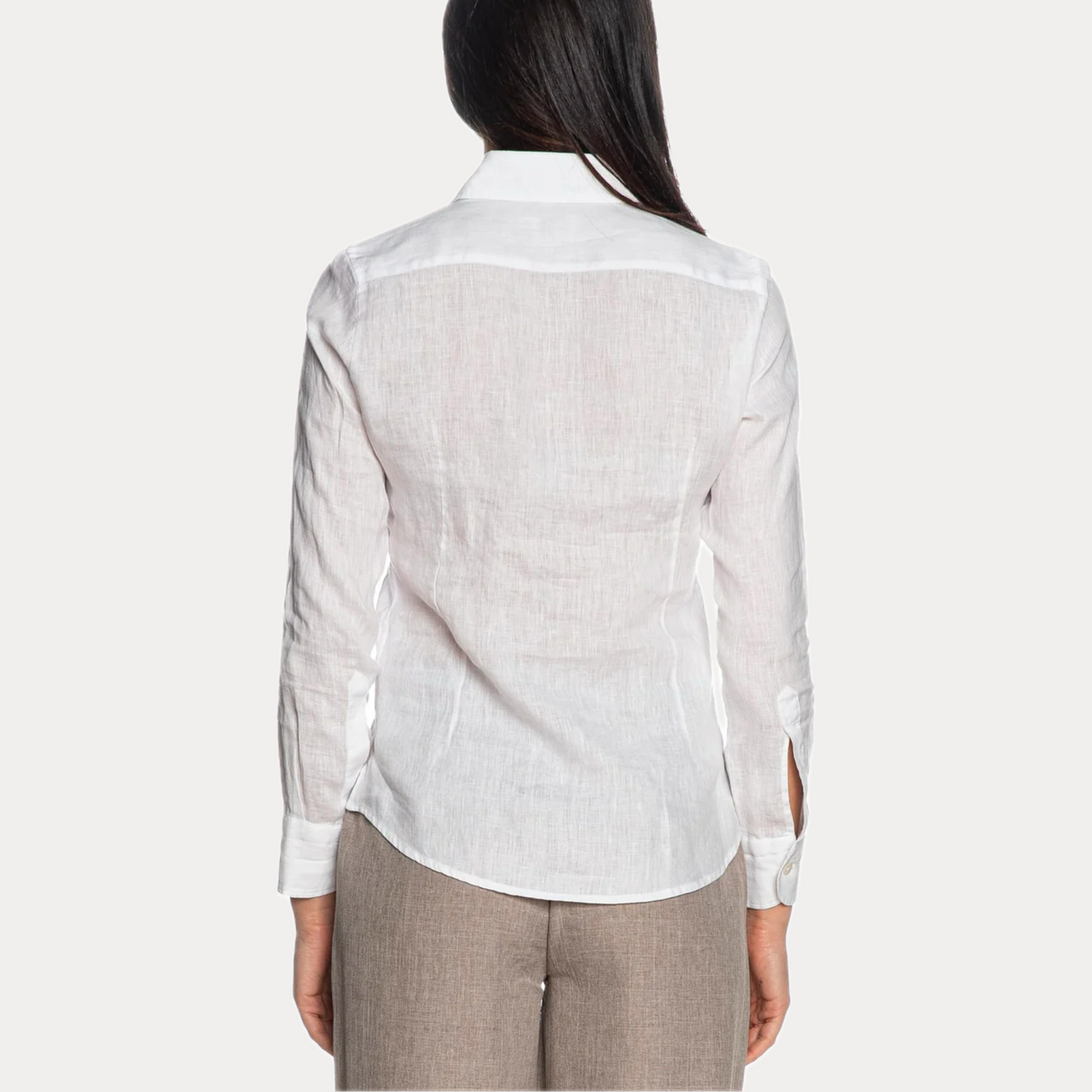 BASTONCINO - CAMICIA DONNA IN LINO
