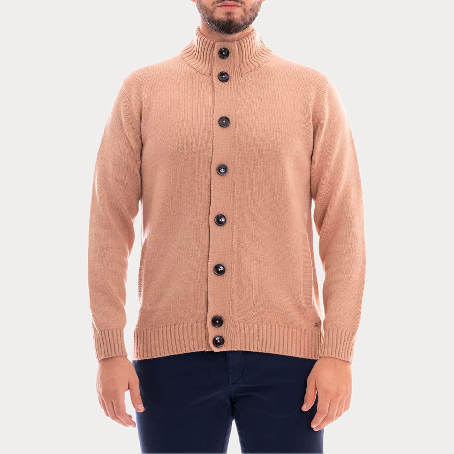 MARK UP - CARDIGAN COLLO ALTO