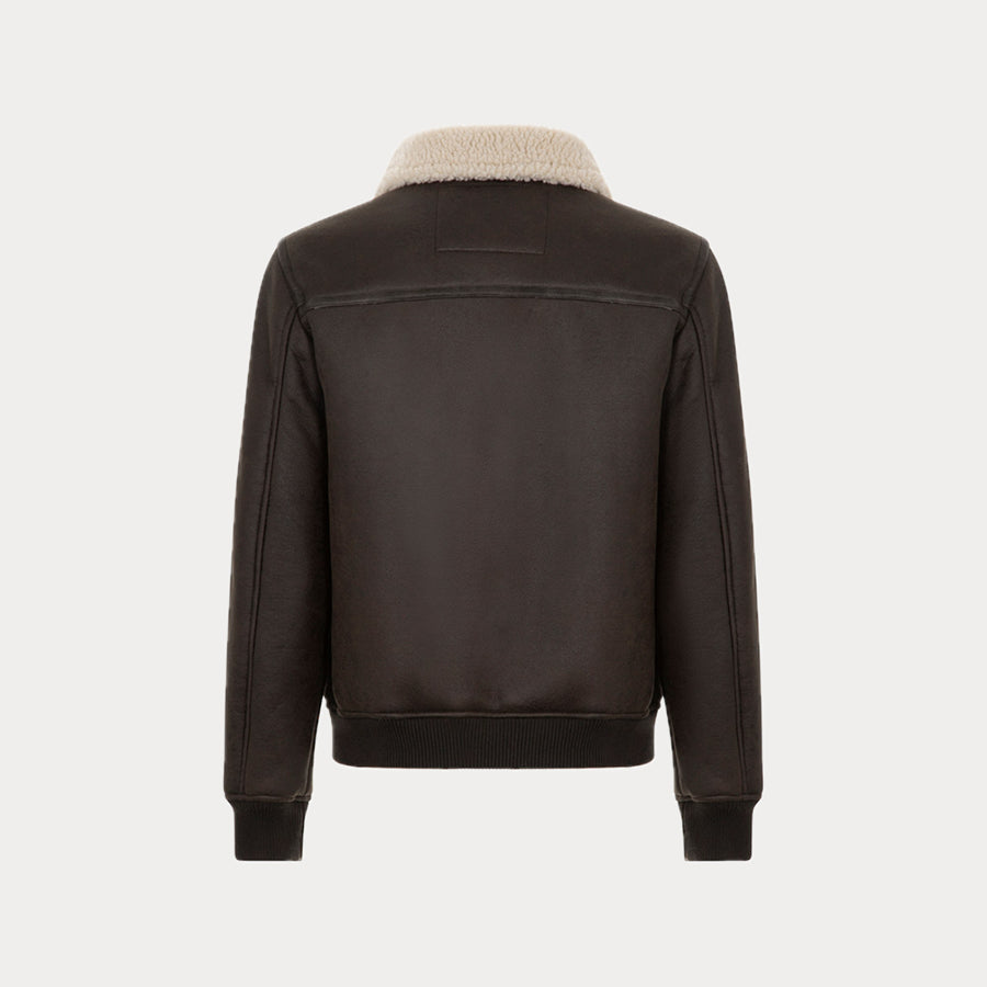 MARK UP - GIUBBOTTO SHEARLING AVIATORE